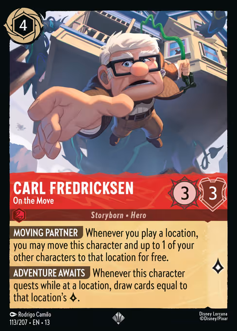 Carl Fredricksen - On the Move (13 113)