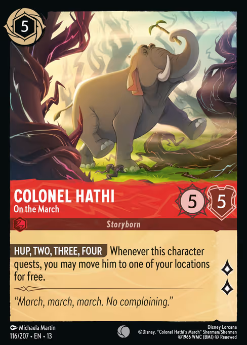 Colonel Hathi - On the March (13 116)