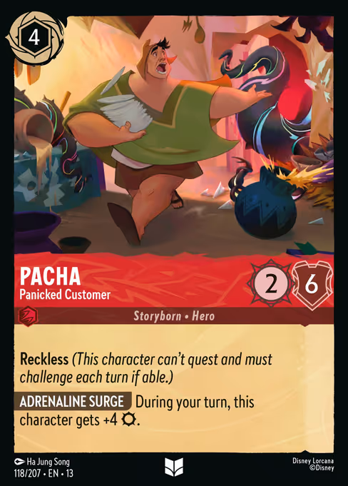 Pacha - Panicked Customer (13 118)
