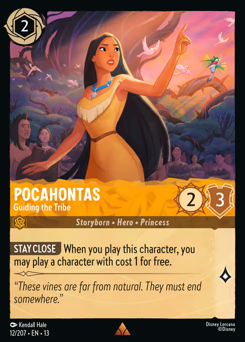Pocahontas - Guiding the Tribe (13 12)