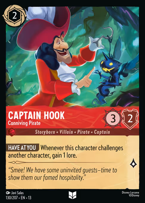 Captain Hook - Conniving Pirate (13 130)