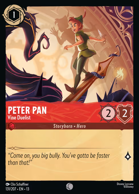 Peter Pan - Vine Duelist (13 131)