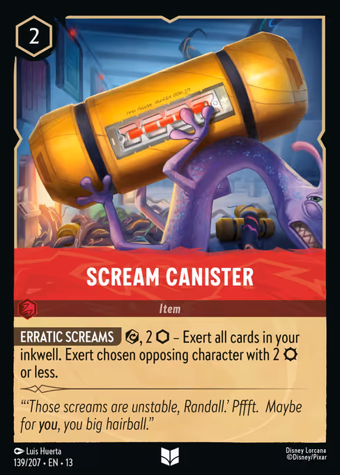 Scream Canister (13 139)