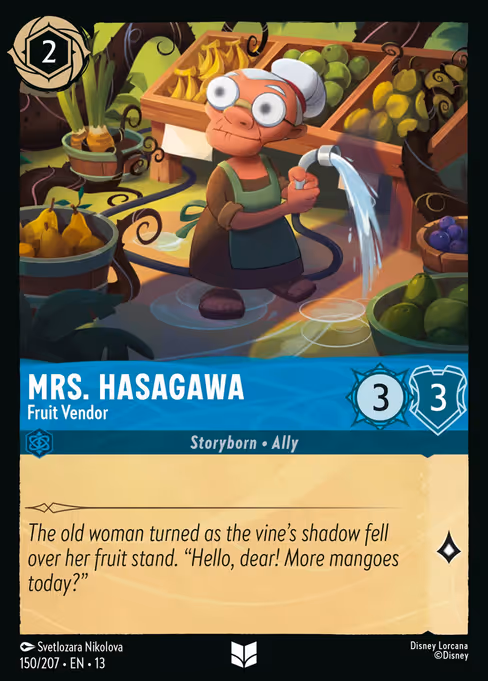 Mrs. Hasagawa - Fruit Vendor (13 150)