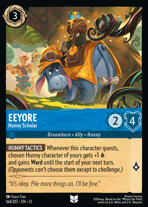 Eeyore - Hunny Scholar (13 164)