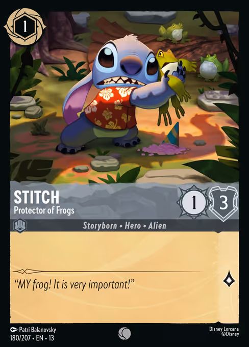 Stitch - Protector of Frogs (13 180)