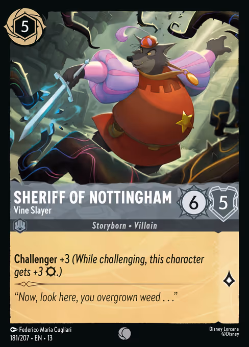 Sheriff of Nottingham - Vine Slayer (13 181)