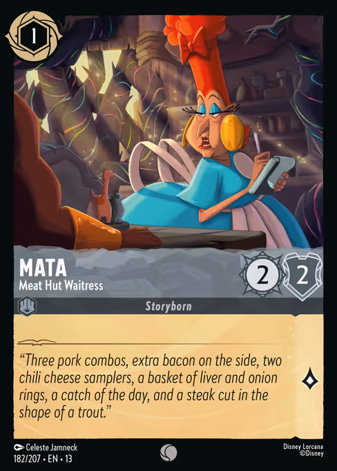 Mata - Meat Hut Waitress (13 182)