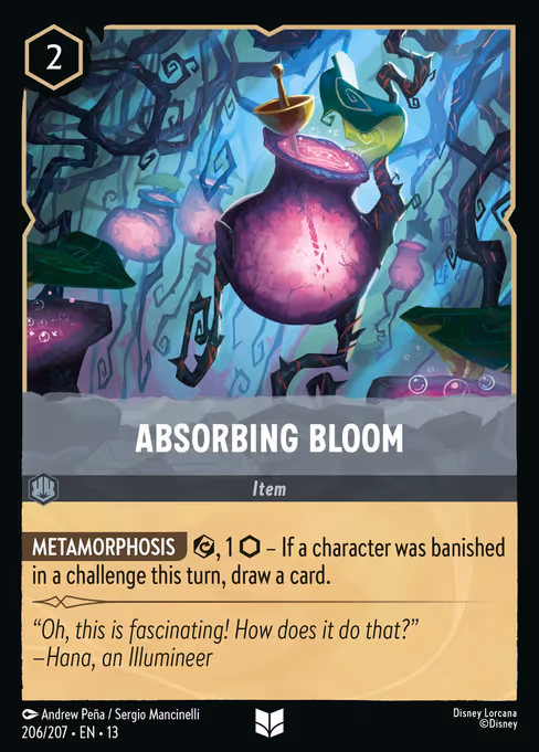 Absorbing Bloom (13 206)