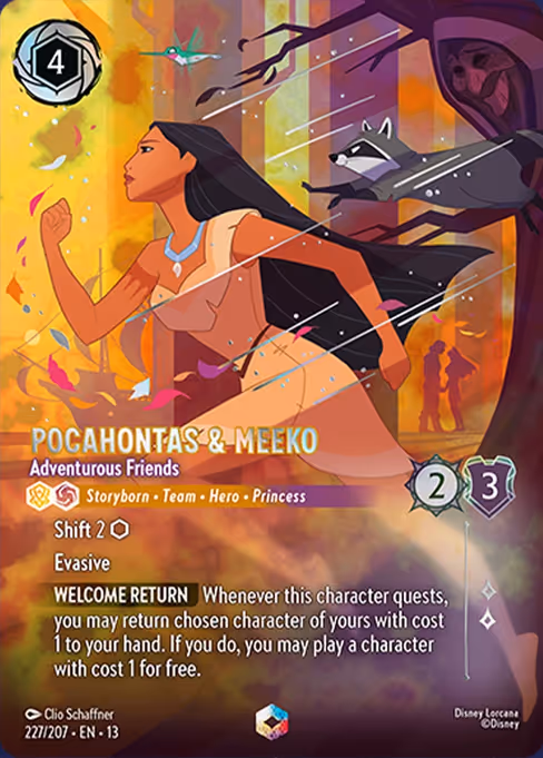 Pocahontas & Meeko - Adventurous Friends (13 227)