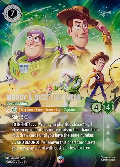 Woody & Buzz Lightyear - Best Buddies (13 228)