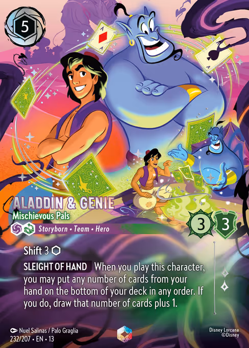 Aladdin & Genie - Mischievous Pals (13 232)