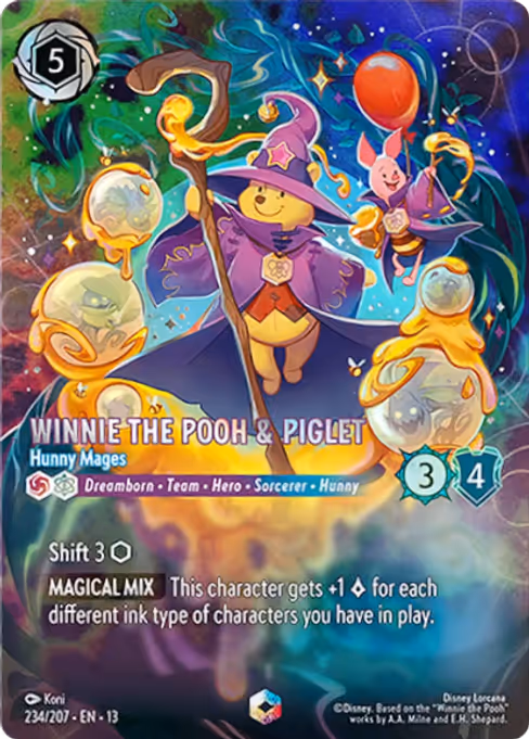 Winnie the Pooh & Piglet - Hunny Mages (13 234)