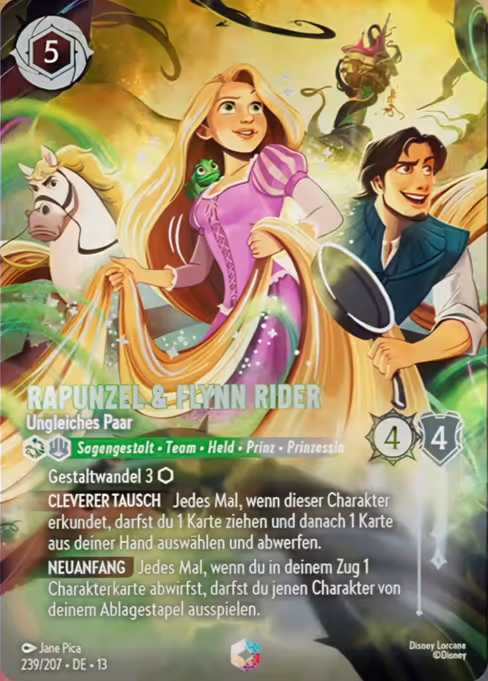 Rapunzel & Flynn Rider - Unlikely Pair (13 239)