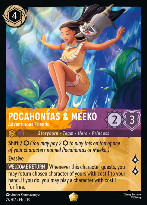 Pocahontas & Meeko - Adventurous Friends (13 27)