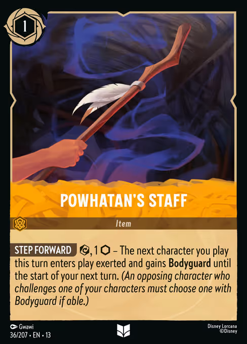 Powhatan's Staff (13 36)