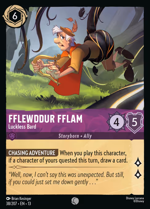 Fflewddur Fflam - Luckless Bard (13 38)