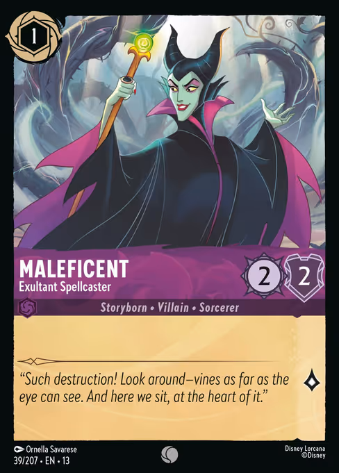 Maleficent - Exultant Spellcaster (13 39)