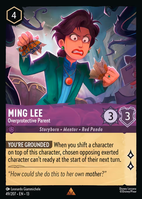 Ming Lee - Overprotective Parent (13 49)
