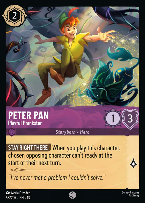 Peter Pan - Playful Prankster (13 58)