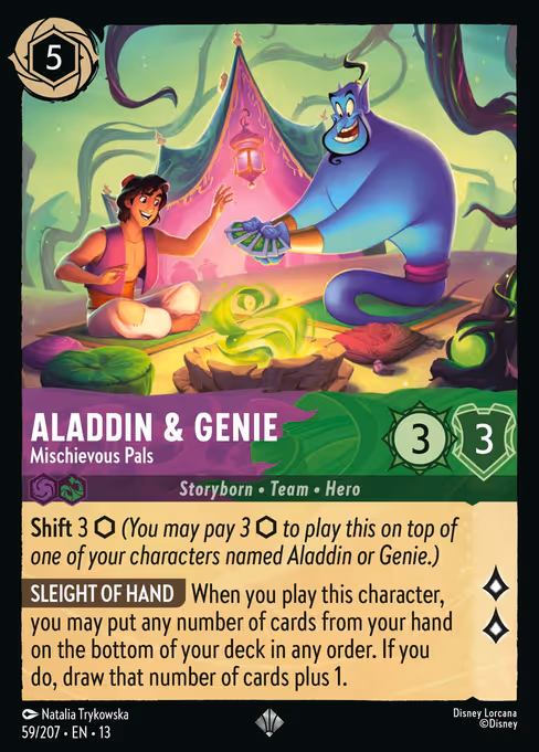 Aladdin & Genie - Mischievous Pals (13 59)