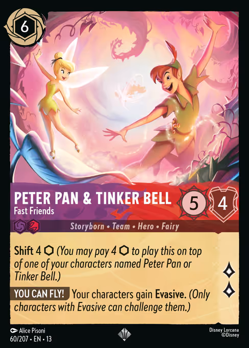 Peter Pan & Tinker Bell - Fast Friends (13 60)