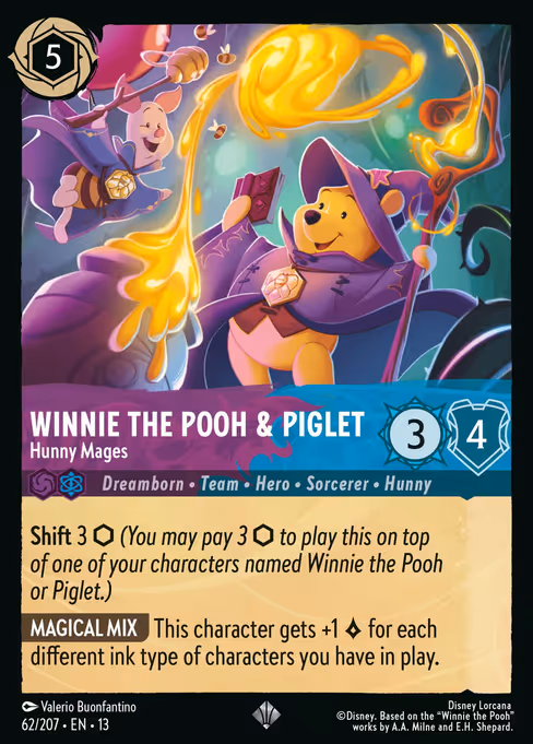 Winnie the Pooh & Piglet - Hunny Mages (13 62)