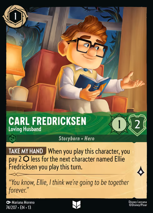 Carl Fredricksen - Loving Husband (13 74)