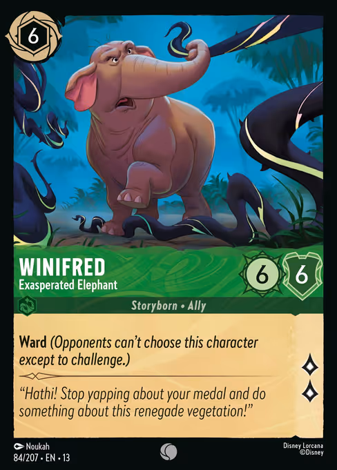 Winifred - Exasperated Elephant (13 84)