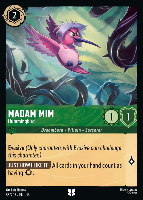 Madam Mim - Hummingbird (13 86)