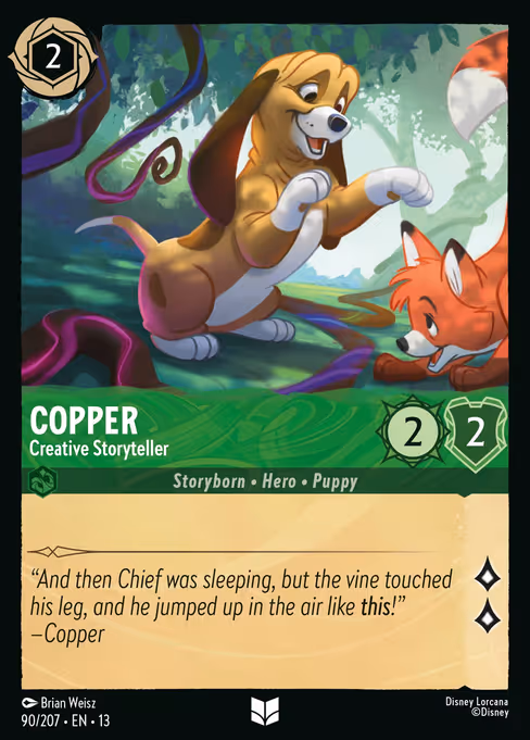 Copper - Creative Storyteller (13 90)