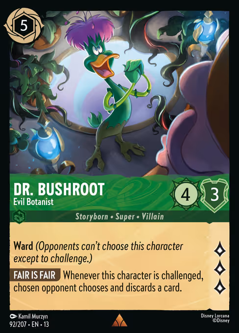 Dr. Bushroot - Evil Botanist (13 92)