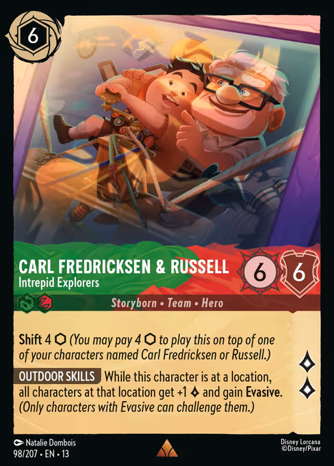 Carl Fredricksen & Russell - Intrepid Explorers (13 98)