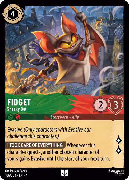 Fidget - Sneaky Bat (ARI 106)