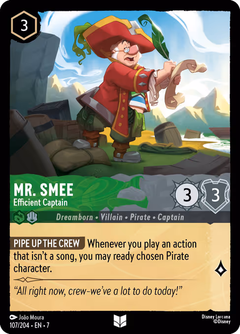 Mr. Smee - Efficient Captain (ARI 107)