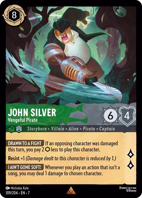 John Silver - Vengeful Pirate (ARI 109)