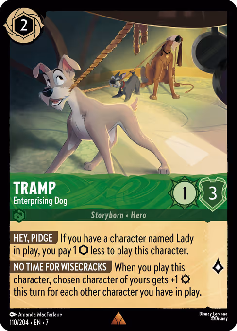 Tramp - Enterprising Dog (ARI 110)