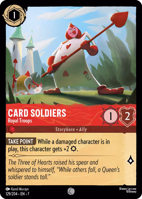 Card Soldiers - Royal Troops (ARI 129)