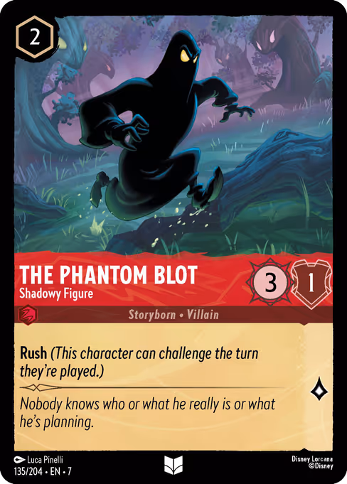 The Phantom Blot - Shadowy Figure (ARI 135)