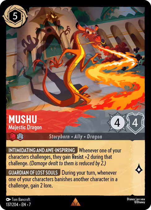 Mushu - Majestic Dragon (ARI 137)