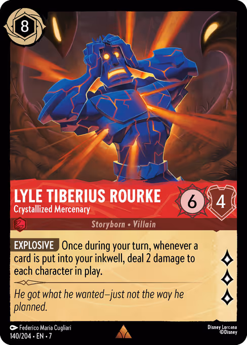 Lyle Tiberius Rourke - Crystallized Mercenary (ARI 140)