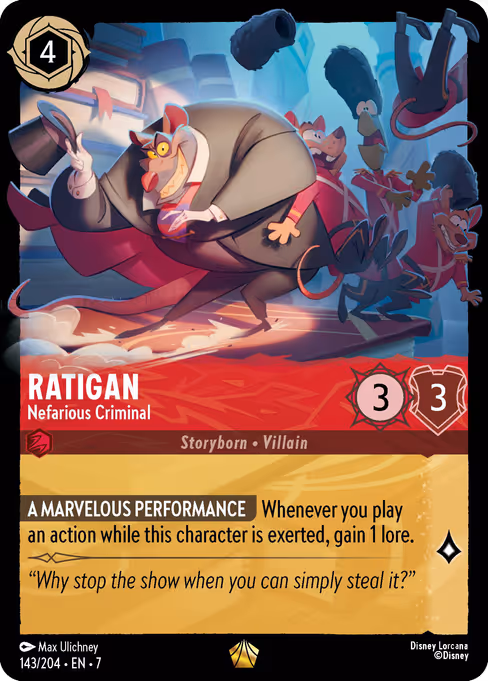 Ratigan - Nefarious Criminal (ARI 143)