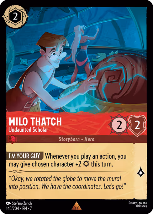 Milo Thatch - Undaunted Scholar (ARI 145)