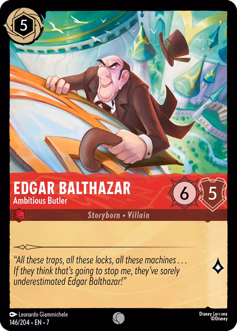 Edgar Balthazar - Ambitious Butler (ARI 146)