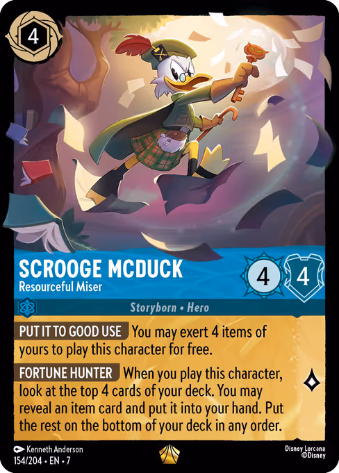 Scrooge Mcduck - Resourceful Miser (ARI 154)