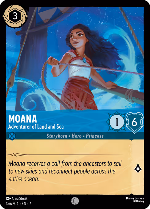 Moana - Adventurer of Land and Sea (ARI 156)