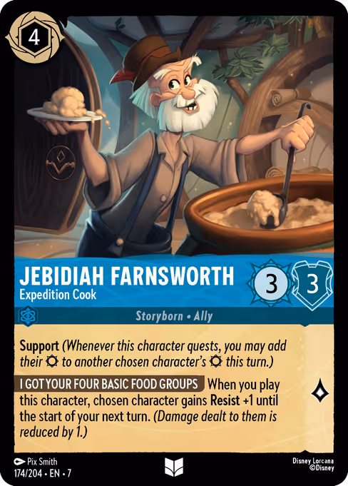 Jebidiah Farnsworth - Expedition Cook (ARI 174)
