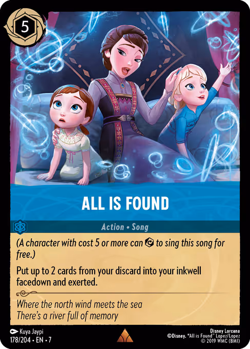 All Is Found (ARI 178)