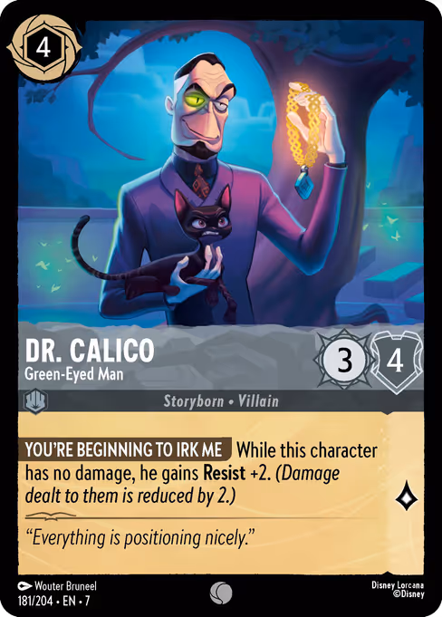 Dr. Calico - Green-Eyed Man (ARI 181)