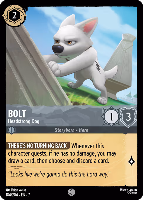 Bolt - Headstrong Dog (ARI 184)